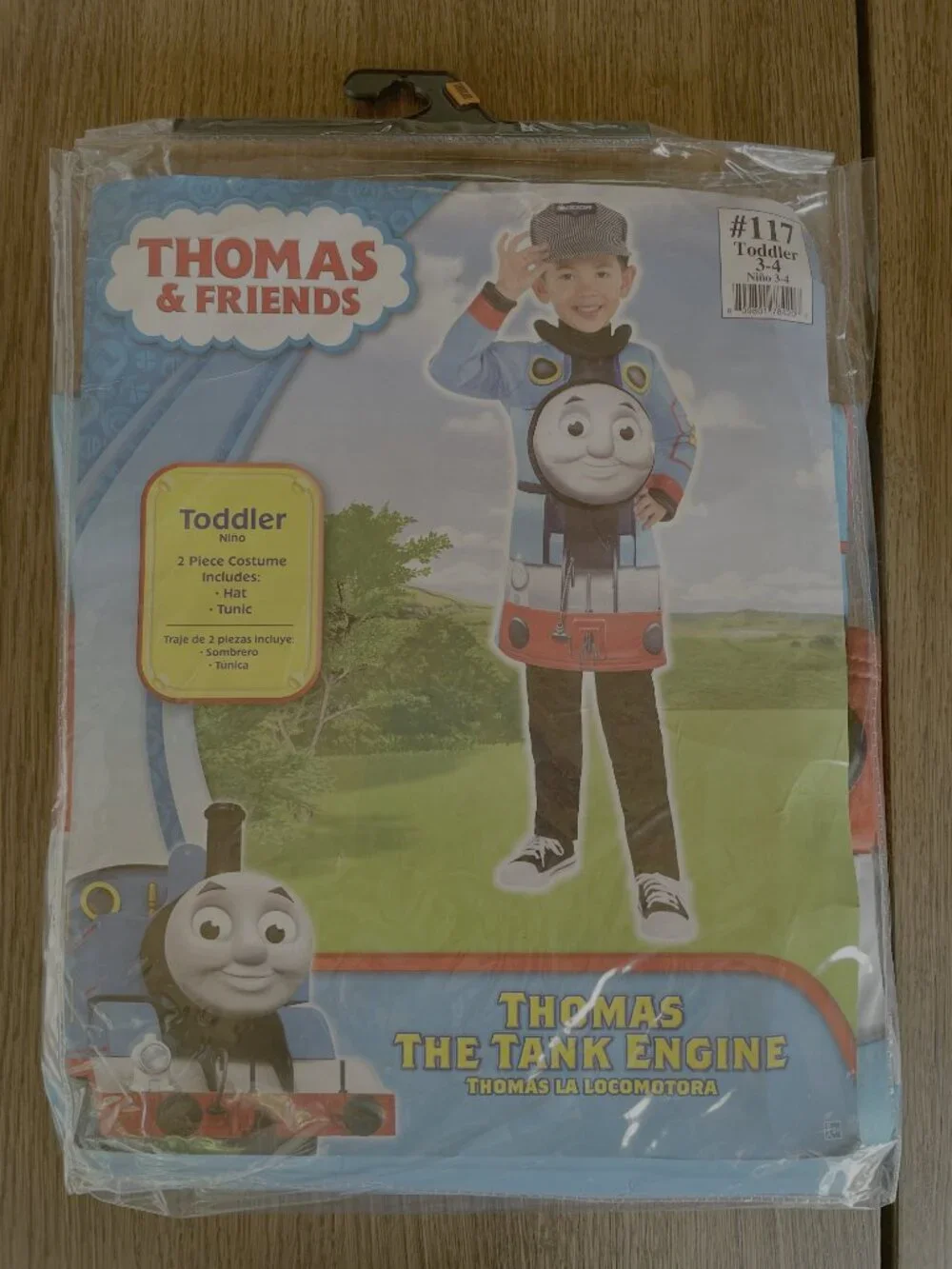 Friends Thomas the Tank Engine Toddler Halloween Costume Size 3-4